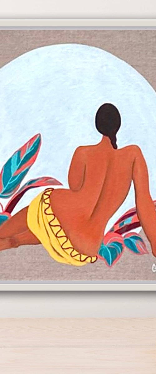 Moon Bathing 2 by Gisella Stapleton