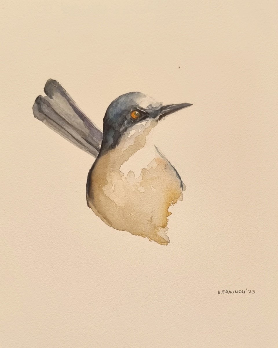 Blue Bird by Andriana Fakinou