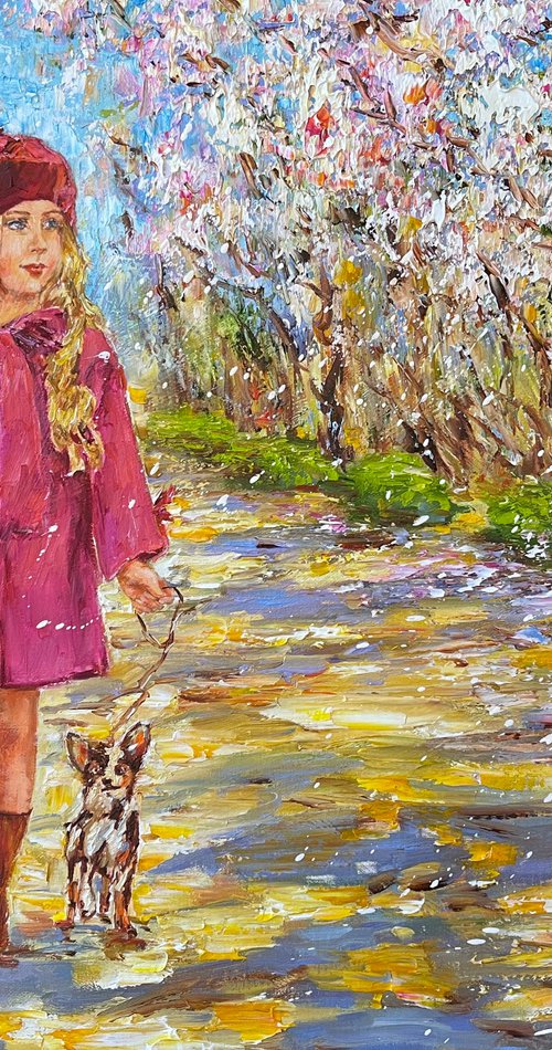 In the Spring Park by Diana Malivani