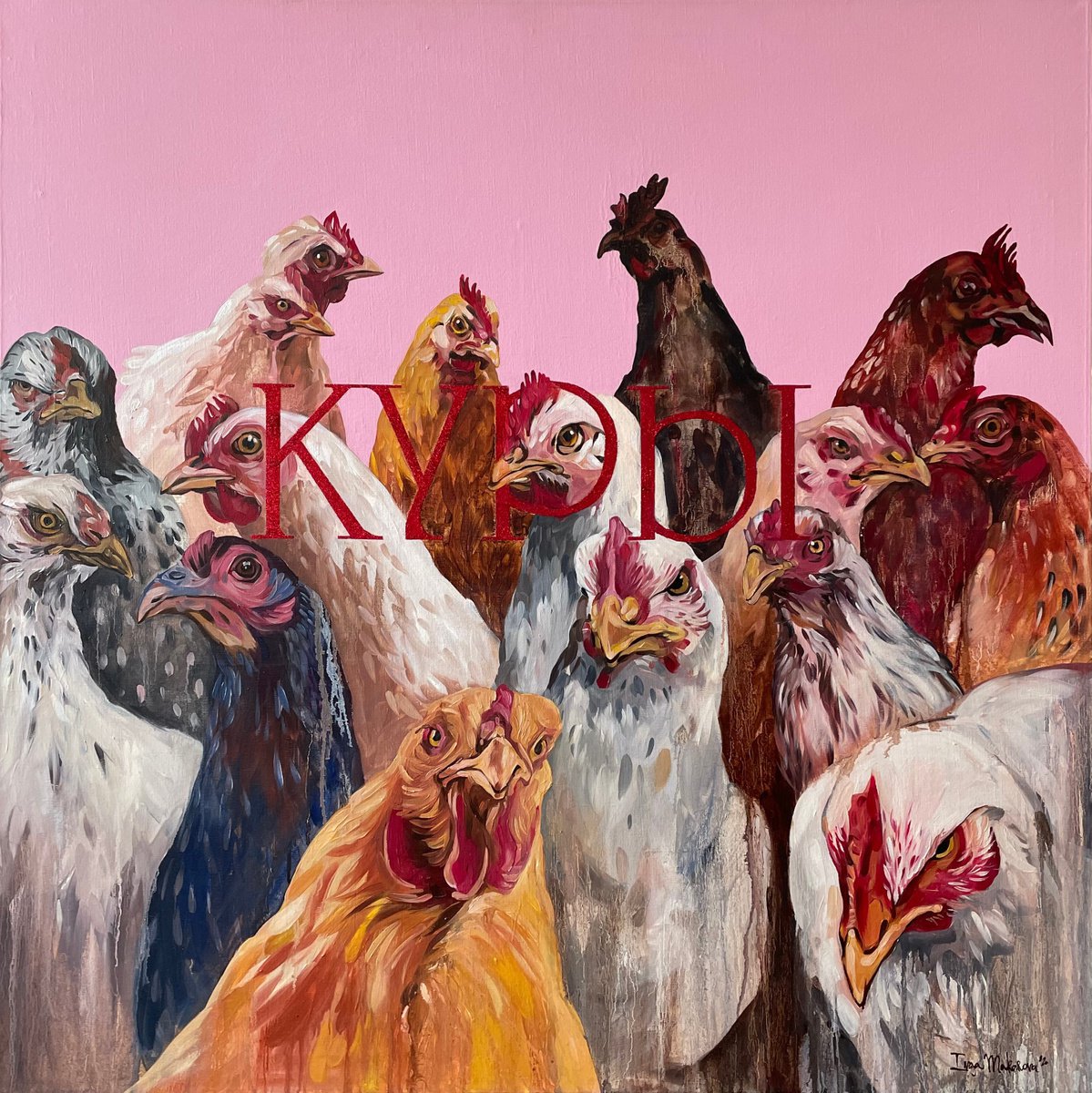 Hens by Inga Makarova