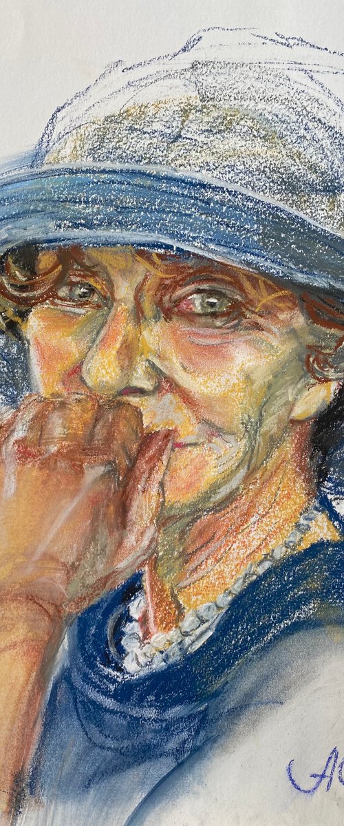 Lady's Portrait by Alla Semenova