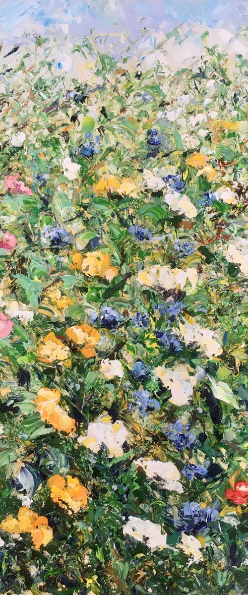 Colorful flowers by Vilma Gataveckienė