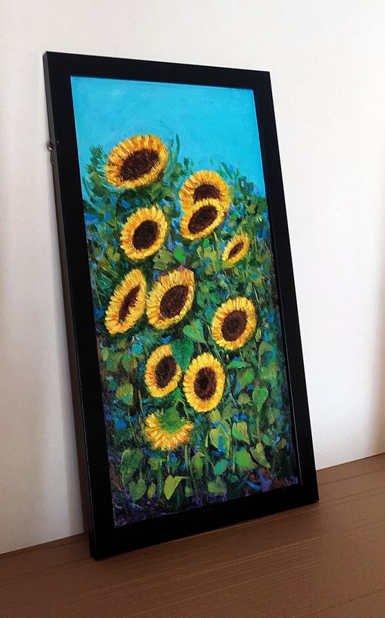 The Sunny Summer Sunflowers