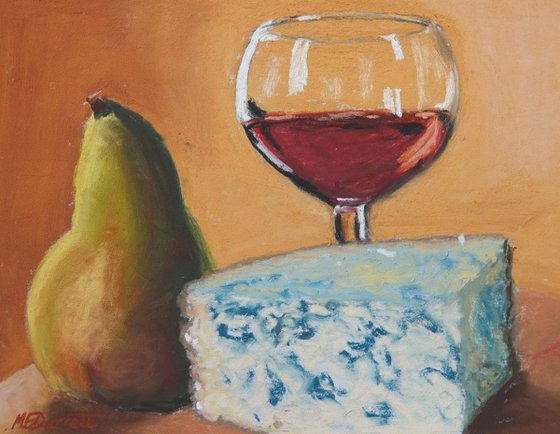 Pear, Wine and Cheese