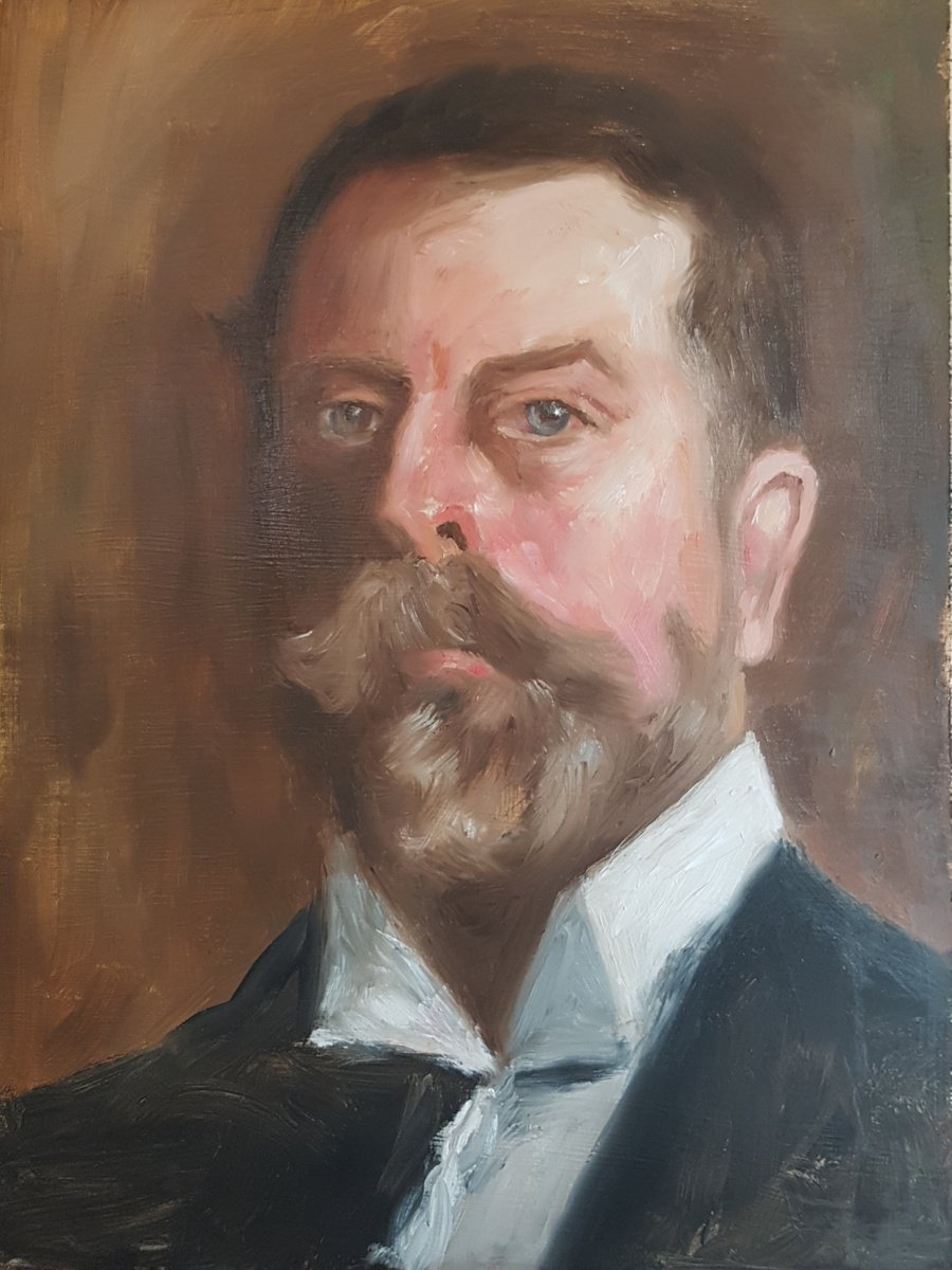 John Singer Sargent By Els Driesen, 12 X 16, Artwork For Sale On Artfinder