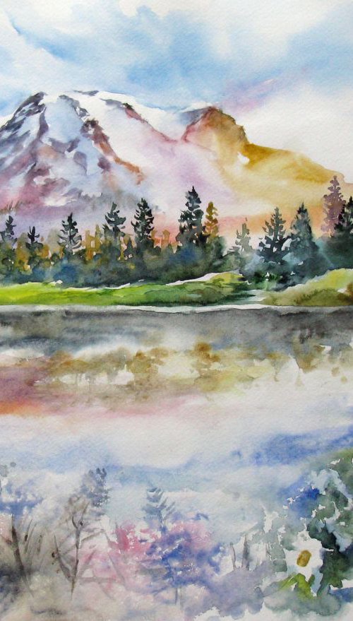 Romantic mountains lake by Székelyhidi Zsolt