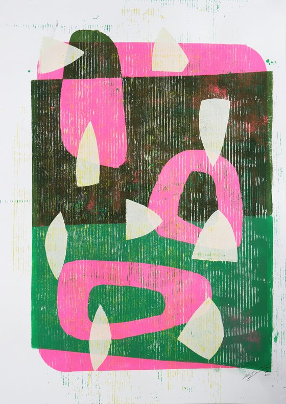 Fractured green