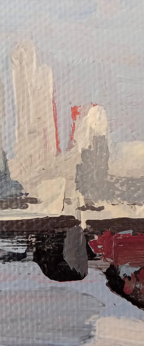 Dinky Square London City View by Sarah Adams