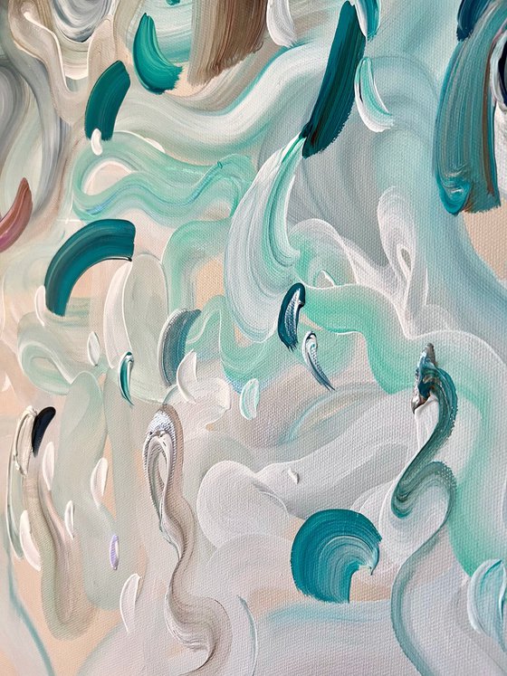 ‘Ocean's spirit, unfolding'