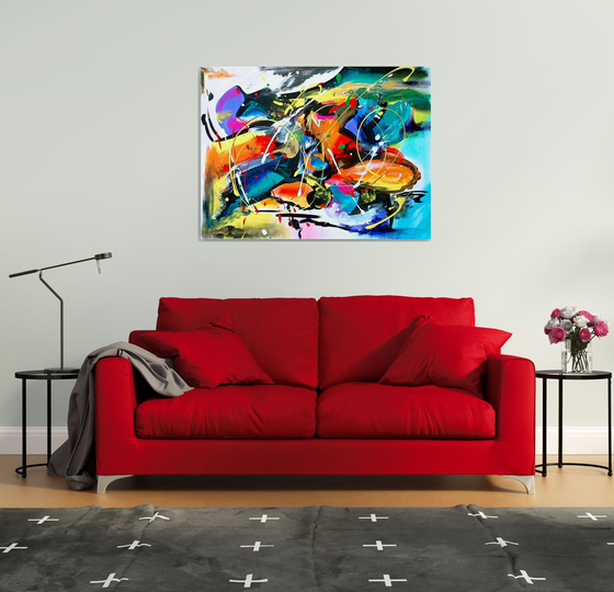 Breakthrough - giclee from stunning original acrylic - on art paper