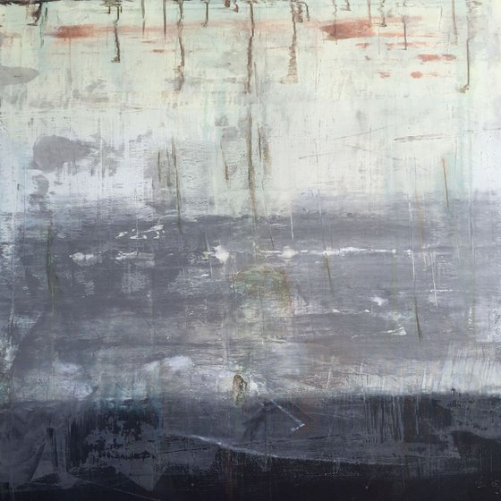 "1090 abstract grey wall No.5"
