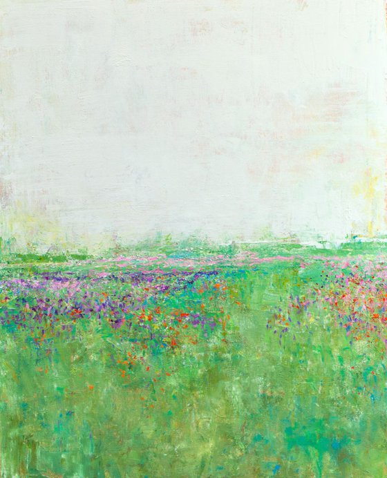 Soft Field Colors 24x30 inches