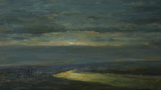 Silence - night painting