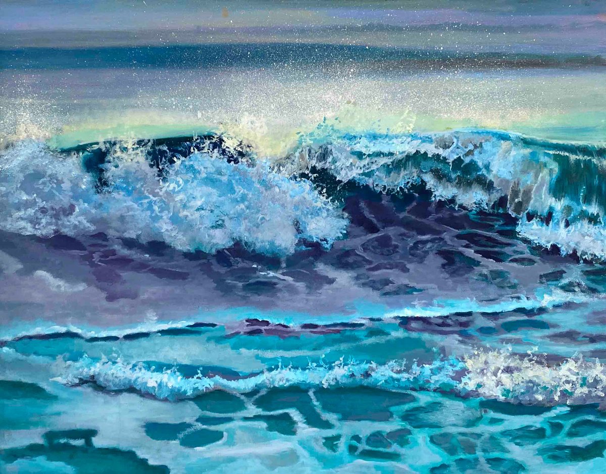 Pura Vida Wave by Dennis Crayon