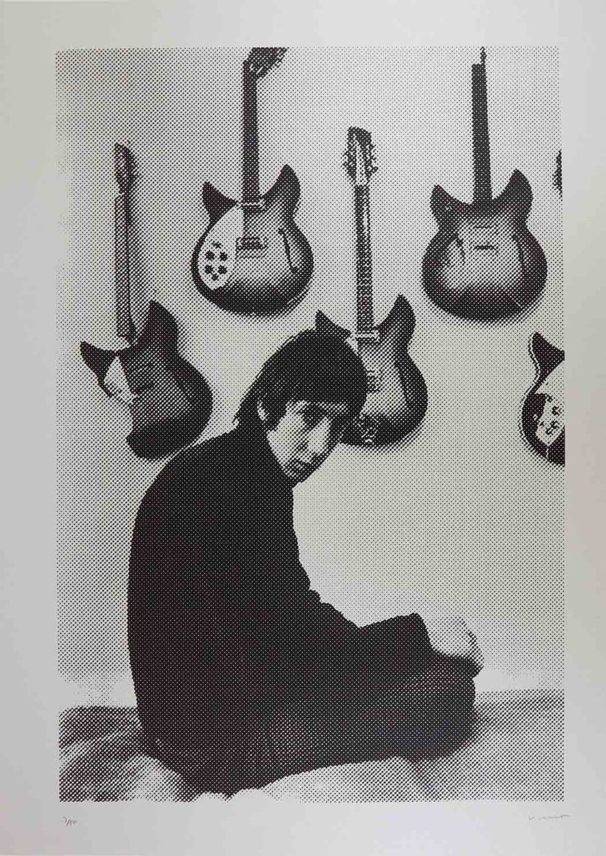 Pete Townshend by Colin Jones at home in Chesham Place Belgravia SW3. 1966. by Vincent McEvoy