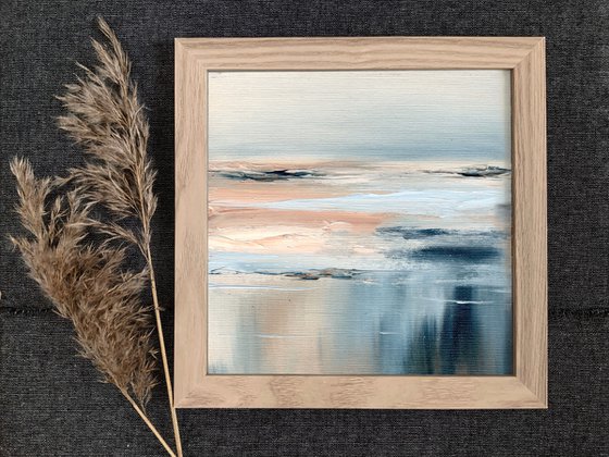 Three Seas, framed