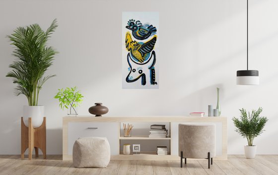 TOTEM 45x92cm