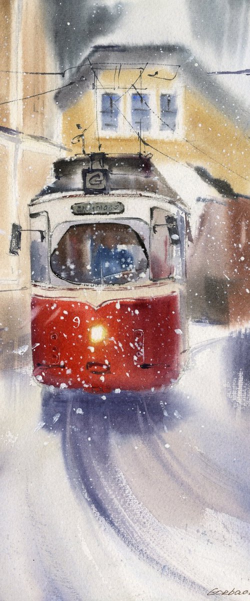 Tram by Eugenia Gorbacheva