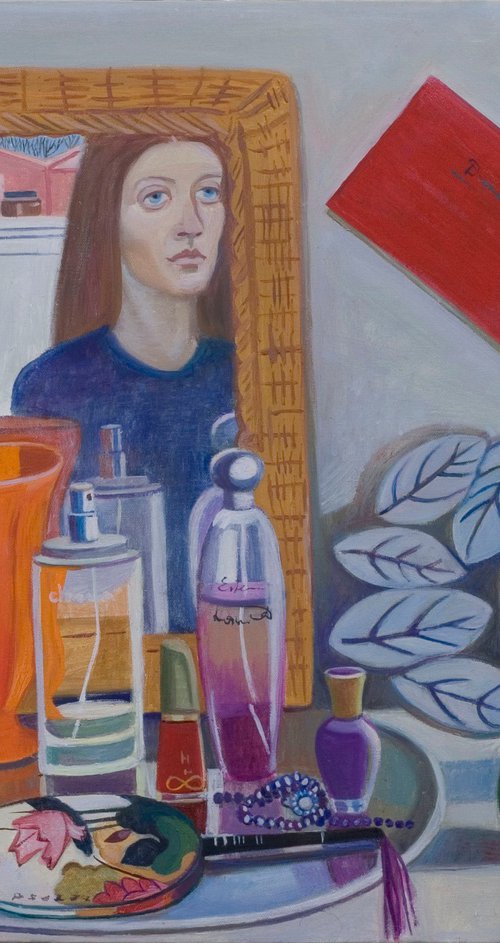 Still Life with the Mirror by Anastasia Kondratovich