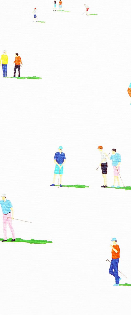 Golfers 41 by Stephanie Ho