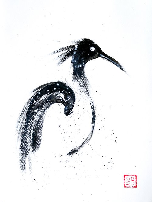 small heron by Victor de Melo