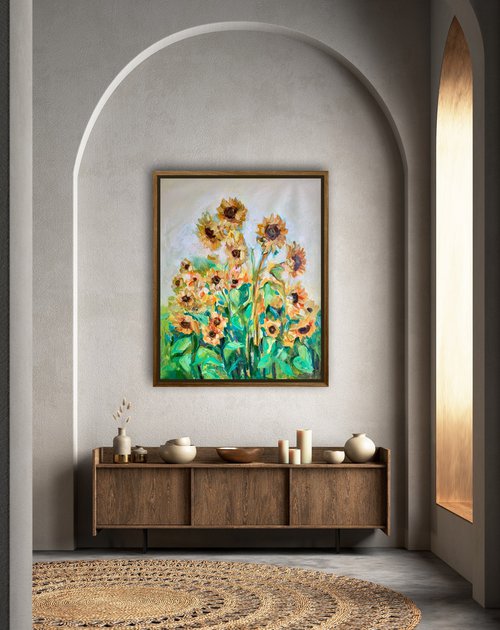 Sunflowers by Olga Pascari