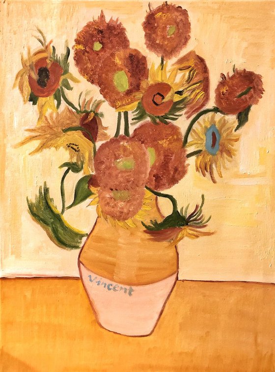 Van Gogh’s Sunflowers