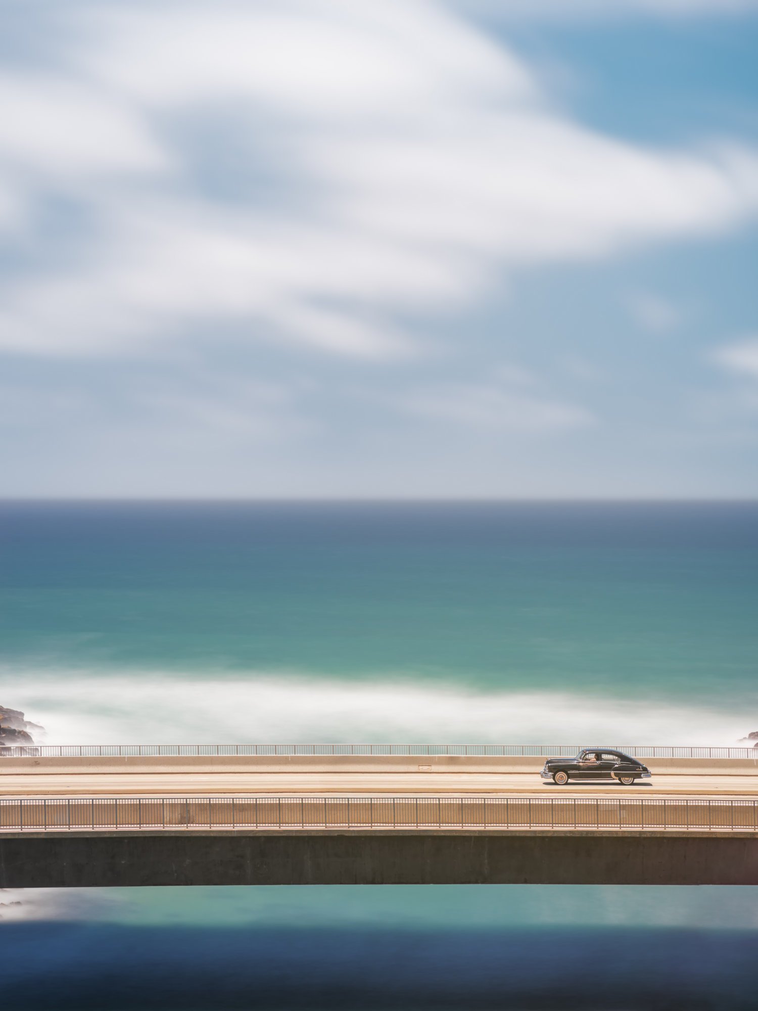 Transport Photograph By Jens Ochlich, 11 X 17, Flow Motion: Pontiac, Original Artwork