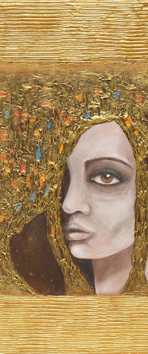 LOOKED AT FROM ANOTHER WORLD by VANADA ABSTRACT ART
