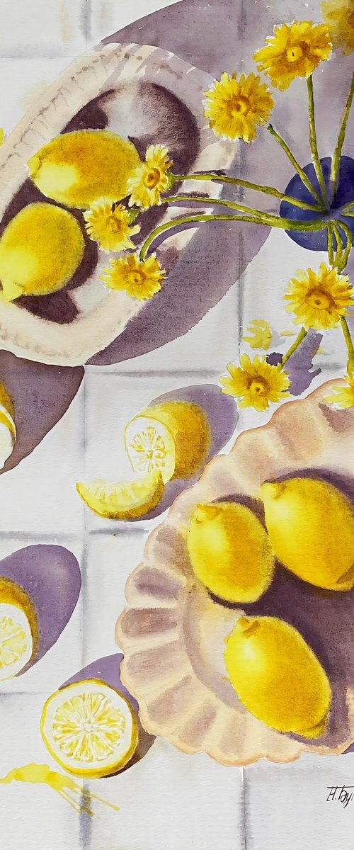 Lemon noon by Natalia Butenko