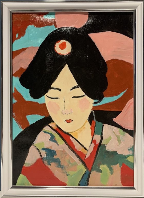 Japanese beauty. Geisha. #6