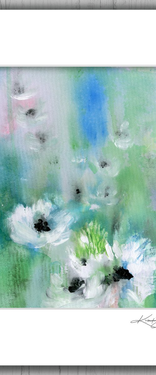 Blooming Bliss 18 - Floral Painting by Kathy Morton Stanion by Kathy Morton Stanion