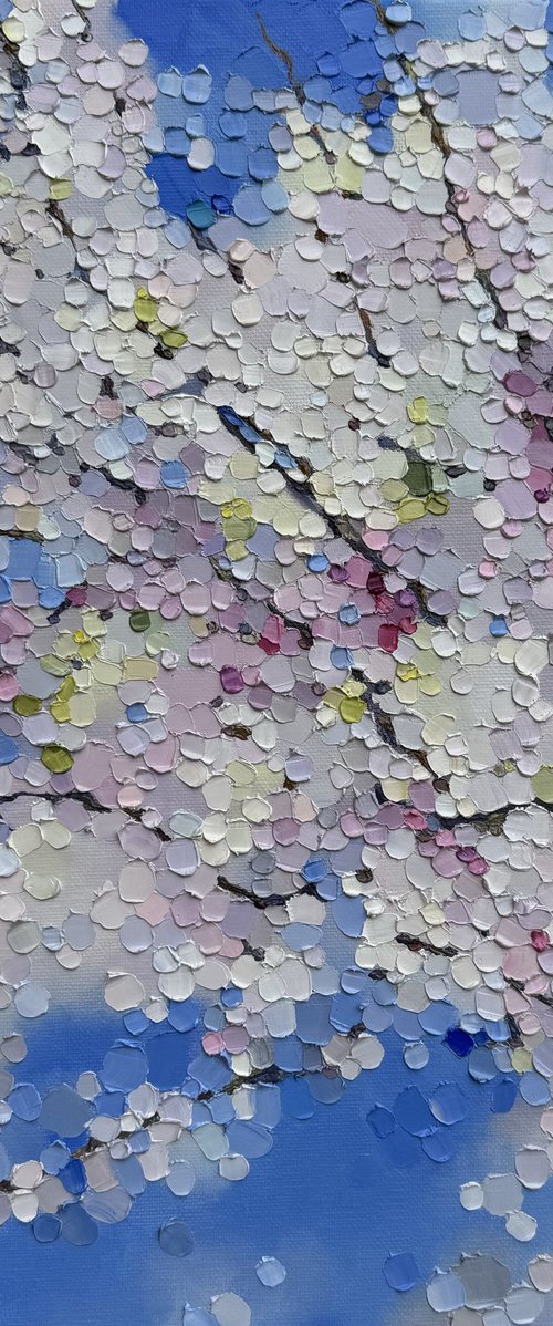 Breath of almond blossom by Ulyana Korol