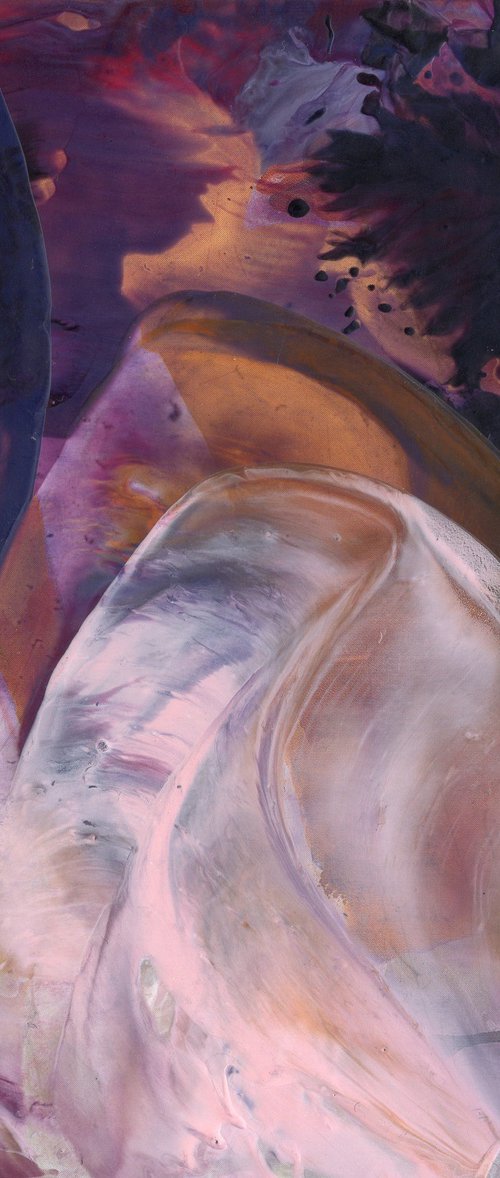 Encaustic Abstract 1 by Alona Hryn