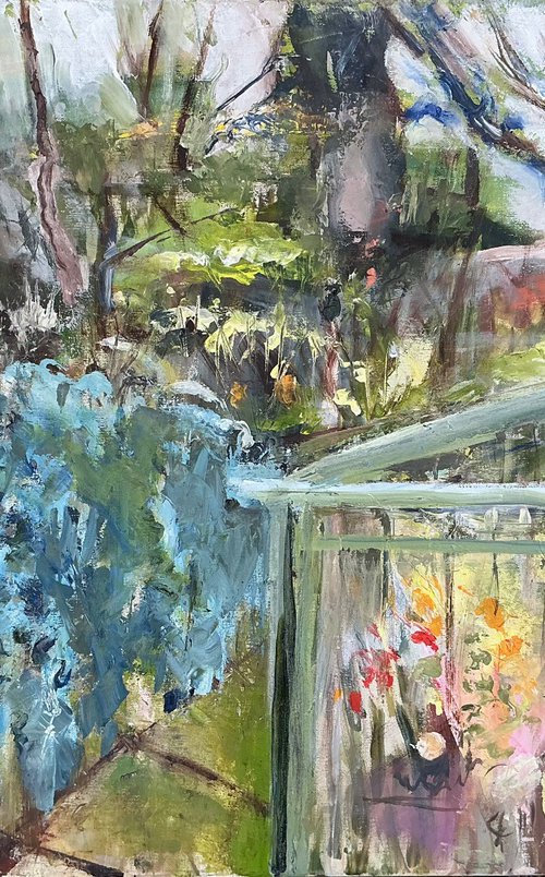 Winter from the Window by Sandra Haney