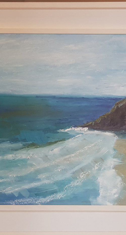 Cornish Coast by Jane Elsworth