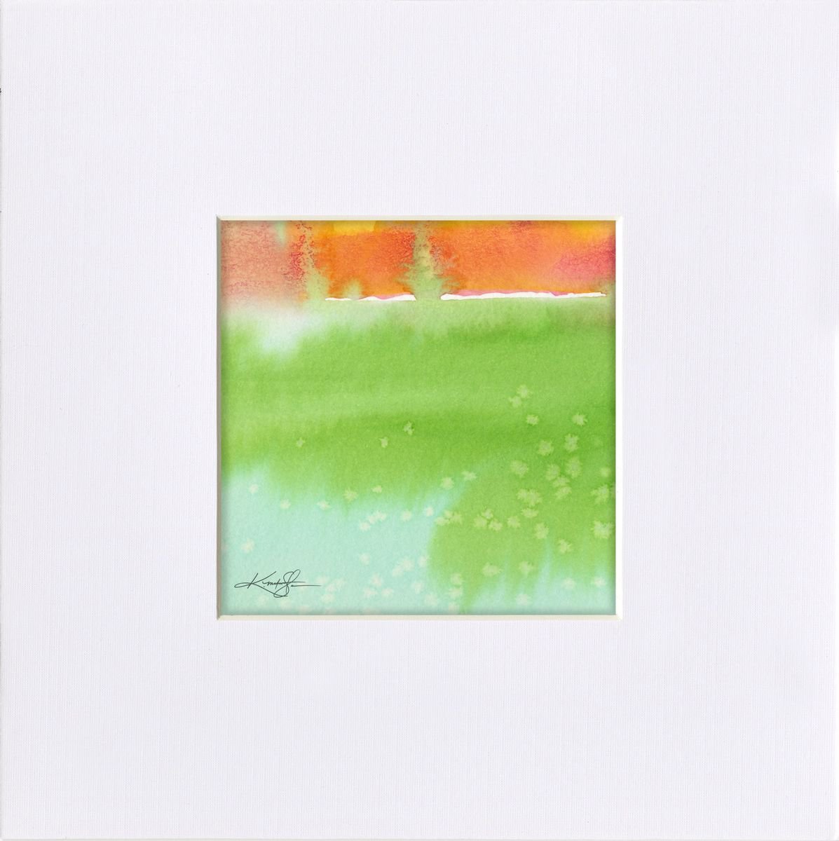 Watercolor Abstract 30 - Abstract painting by Kathy Morton Stanion by Kathy Morton Stanion