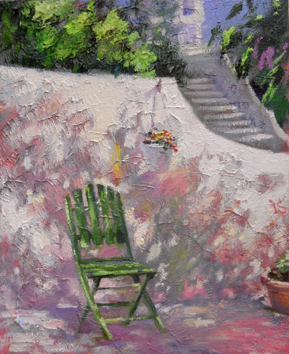 The Green Chair by Irina Sergeyeva