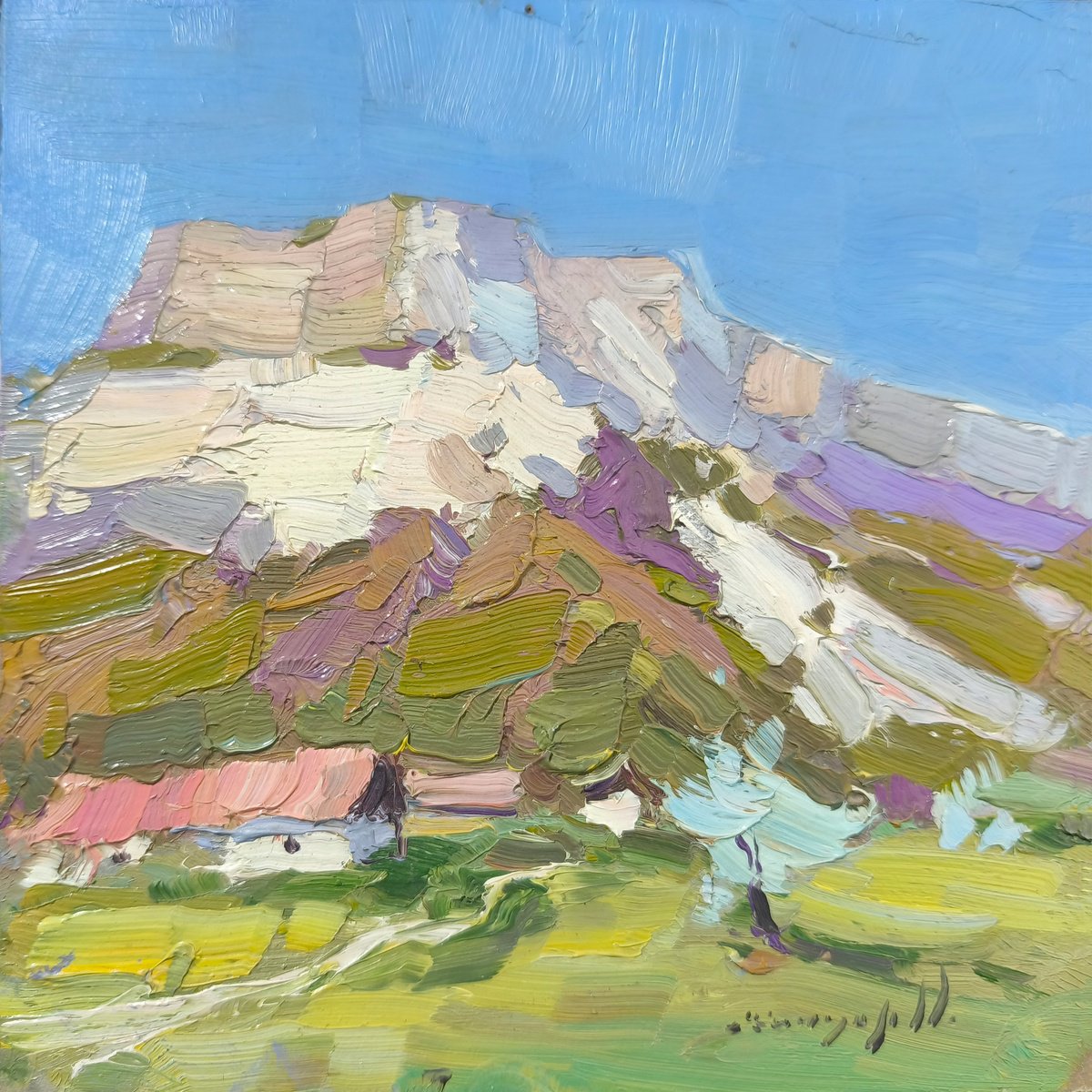 Crimean Mountains By Alexander Shandor, 8 X 8, Artwork For Sale On Artfinder