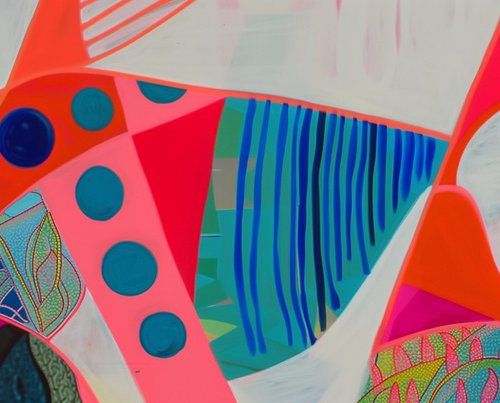 Fragments of Pink Joy #5 by V+V Kniazievi