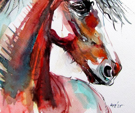 Horse portrait IV