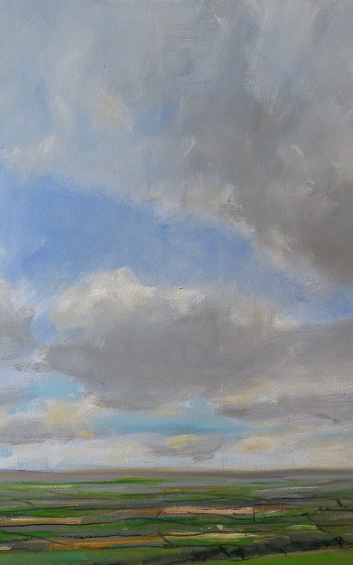 Wolds Sky, April 25 by Malcolm Ludvigsen
