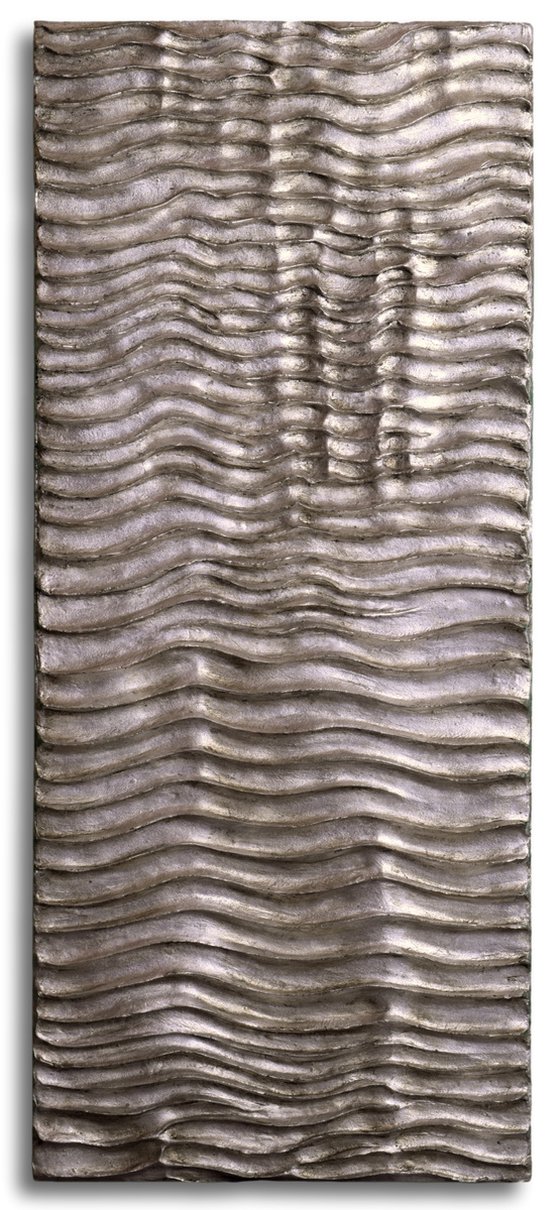 Erosion #12/25 | Silver Wall Art