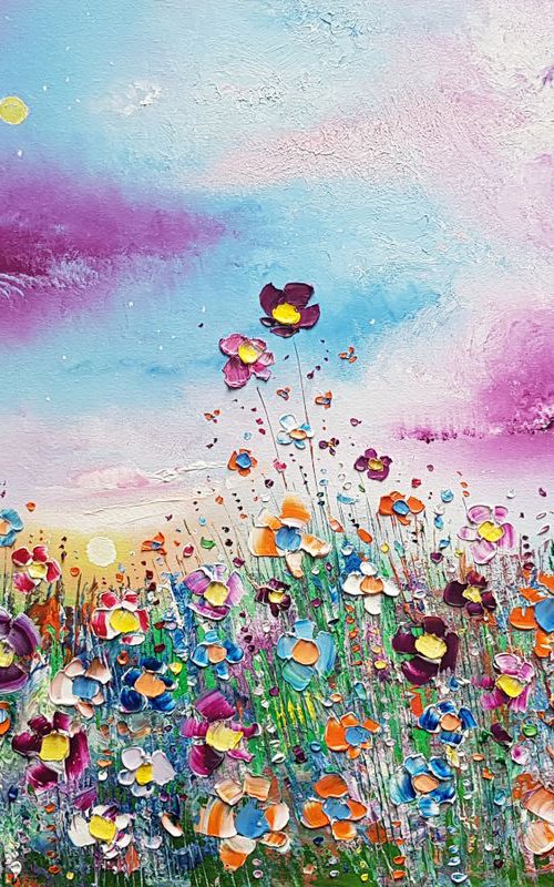 "An Epic Day in the Meadow" - Flowers in Love by Phil Broad