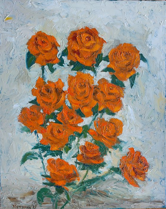 Orange Roses