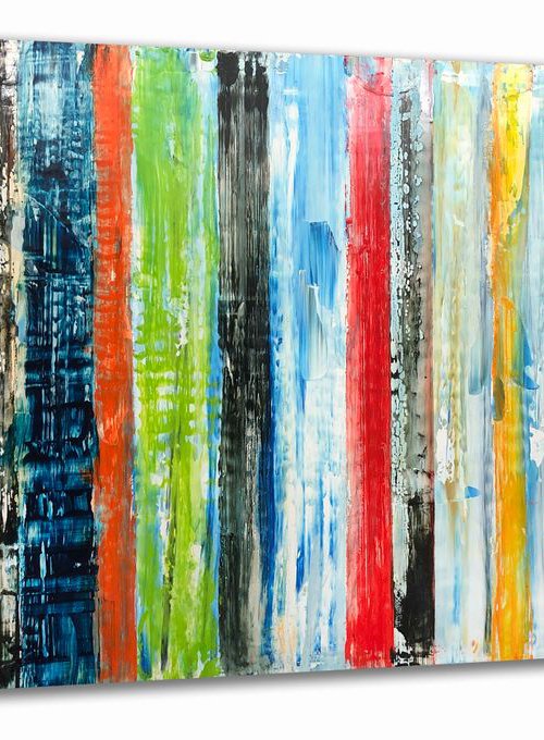 Stripes (72x36in) by Robert  Tillberg