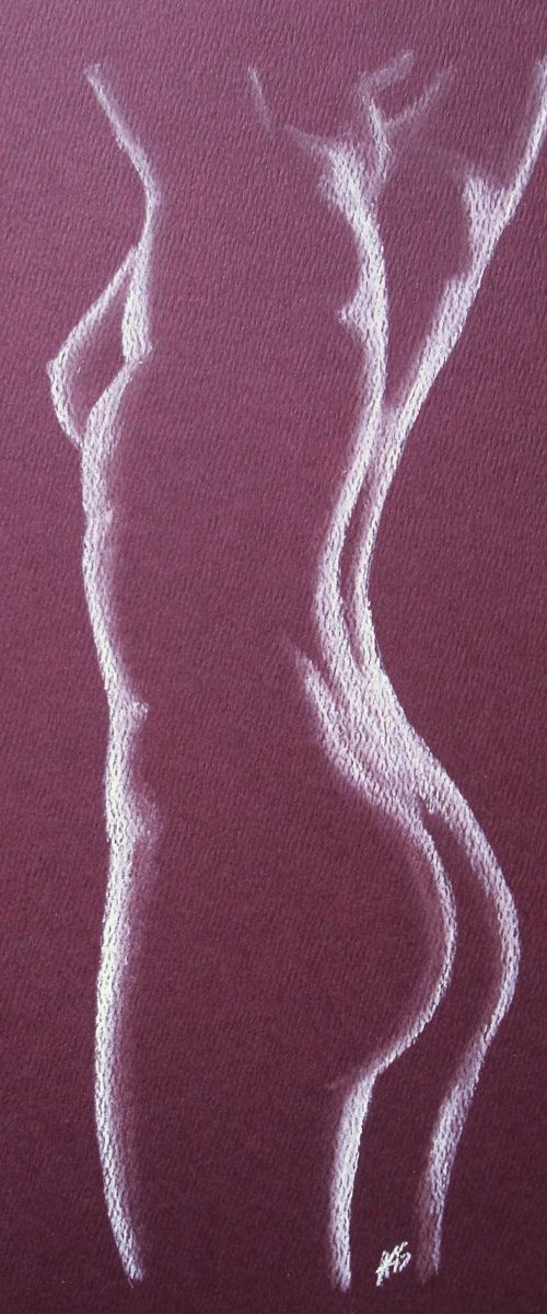 Nude 21 Burgandy by Angela Stanbridge