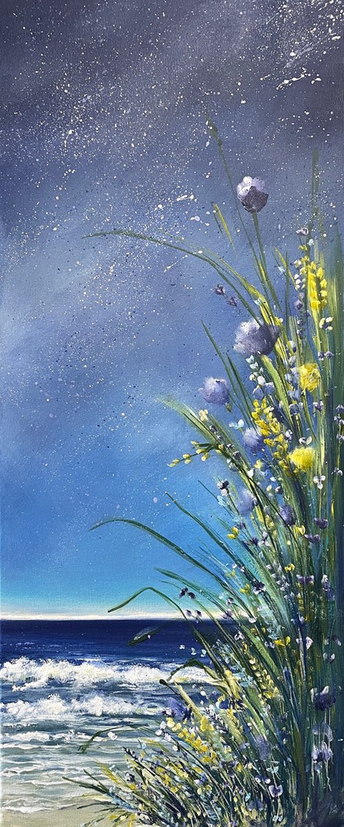 As night falls by Emma Sian Pritchard