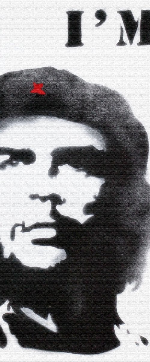 REVOLTING (on a box canvas). by Juan Sly