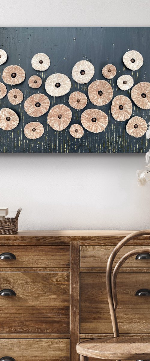 Field of dots by Swapna Namboodiri